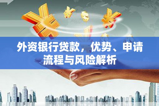 天长外资银行贷款，优势、申请流程与风险解析