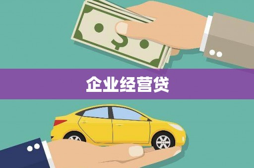 天长企业经营贷