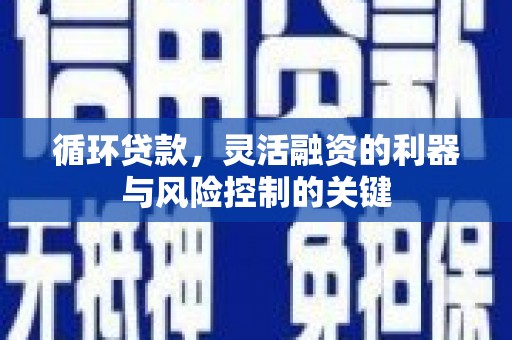 天长循环贷款，灵活融资的利器与风险控制的关键