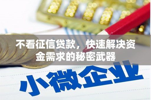 天长不看征信贷款，快速解决资金需求的秘密武器