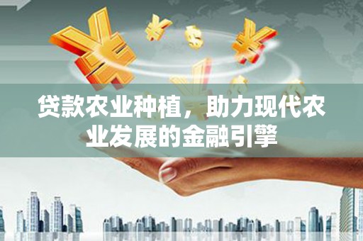 天长贷款农业种植，助力现代农业发展的金融引擎