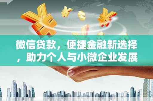 天长微信贷款，便捷金融新选择，助力个人与小微企业发展