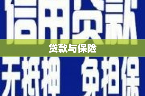 天长贷款与保险
