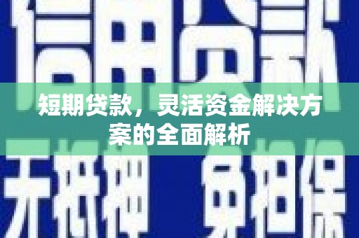 天长短期贷款，灵活资金解决方案的全面解析